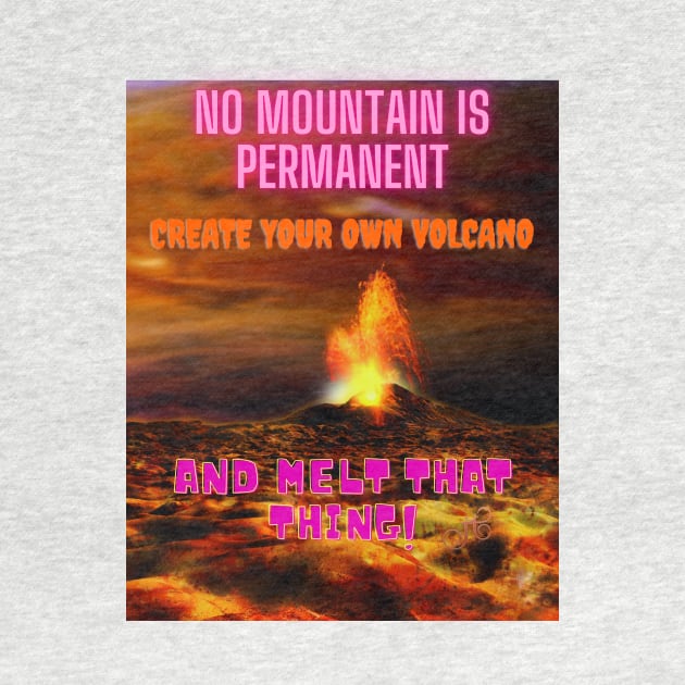 Mountain Volcano by LibrosBOOKtique